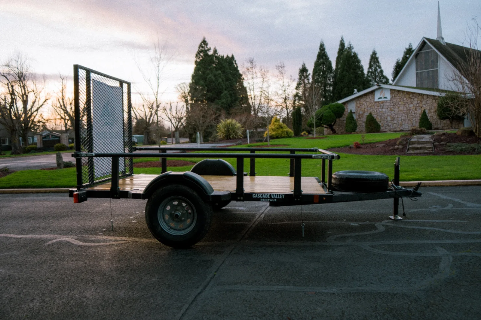 5×8 Utility Trailer for rent in Salem Oregon